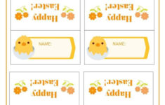Printable Easter Place Cards - Add A Little Adventure with regard to Dinner Free Printable Easter Place Cards