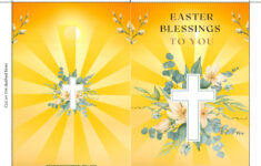 Printable Religious Easter Card Sending Easter Blessing Easter throughout Printable Religious Blessing Easter Cards