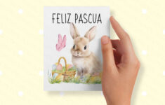 Spanish Easter Card - Etsy inside Easter Card Printable Lds Spanish
