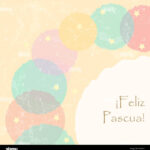 Spanish Greeting Card Easter Text Hi Res Stock Photography And In Free Printable Easter Cards In Spanish