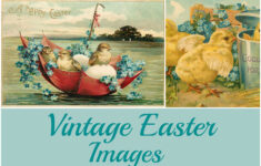 Vintage Easter Images | Adorable Free Printables - House Of Hawthornes for Free Printable Victorian Easter Cards
